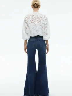 Alice and Olivia Aislyn Blouse-Women Tops