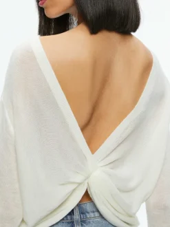 Alice and Olivia Akers Reversible Pullover-Women Sweaters