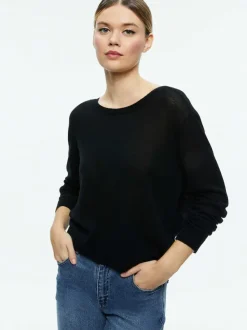 Alice and Olivia Akers Reversible Pullover-Women Sweaters