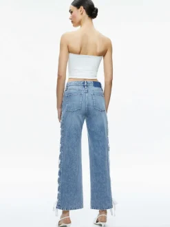 Alice and Olivia Alison Full Length Tube Top-Women Tops