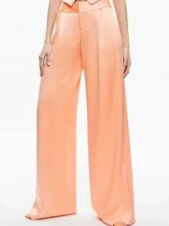 Alice and Olivia Amber Collared Vest + Eric Low Rise Pant-Women Matching Sets