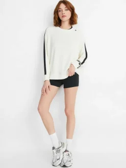 Alice and Olivia A+O X Big Feelings Alli Slouchy Crewneck-Women Loungewear