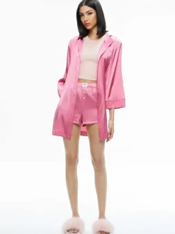 Alice and Olivia A+O X Big Feelings Becca Robe-Women Loungewear