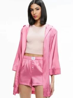 Alice and Olivia A+O X Big Feelings Becca Robe-Women Loungewear