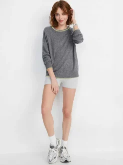 Alice and Olivia A+O X Big Feelings Michelle Crew-Women Loungewear