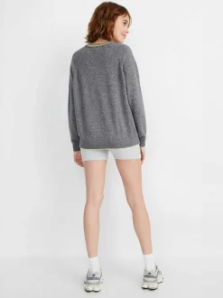 Alice and Olivia A+O X Big Feelings Michelle Crew-Women Loungewear