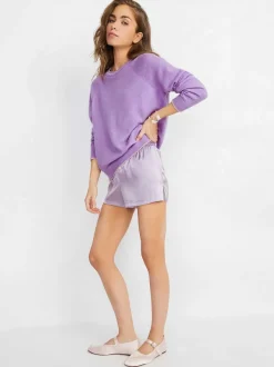 Alice and Olivia A+O X Big Feelings Michelle Crew-Women Loungewear