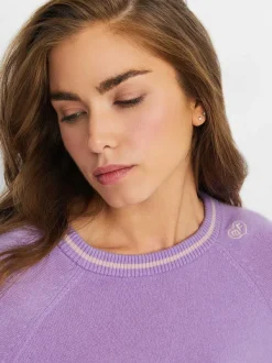 Alice and Olivia A+O X Big Feelings Michelle Crew-Women Loungewear