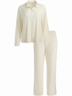 Alice and Olivia A+O X Big Feelings Nico Long Sleeve Set-Women Loungewear