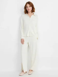 Alice and Olivia A+O X Big Feelings Nico Long Sleeve Set-Women Loungewear