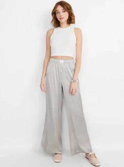 Alice and Olivia A+O X Big Feelings Tina Pant-Women Loungewear