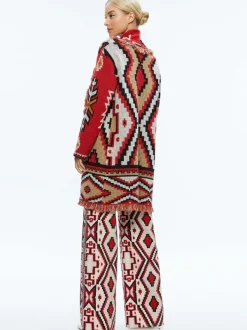 Alice and Olivia Astrid Long Cardigan-Women Sweaters