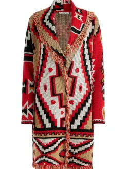 Alice and Olivia Astrid Long Cardigan-Women Sweaters