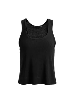 Alice and Olivia Avril Boxy Tank-Women Tops