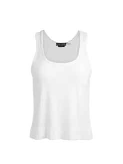 Alice and Olivia Avril Boxy Tank-Women Tops