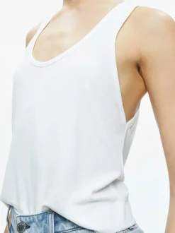 Alice and Olivia Avril Boxy Tank-Women Tops
