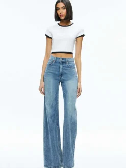 Alice and Olivia Baby Tee-Women Tops