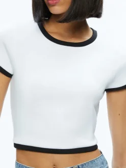 Alice and Olivia Baby Tee-Women Tops