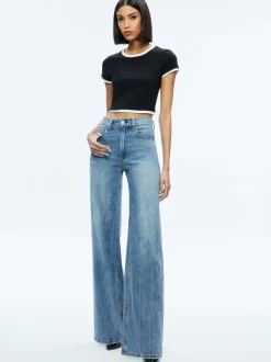 Alice and Olivia Baby Tee-Women Tops