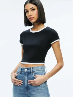 Alice and Olivia Baby Tee-Women Tops