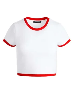 Alice and Olivia Baby Tee-Women Tops