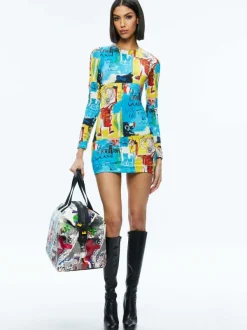 Alice and Olivia Basquiat Ascent Weekender-Women Accessories