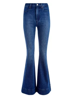 Alice and Olivia Beautiful High Rise Bell-Women Pants