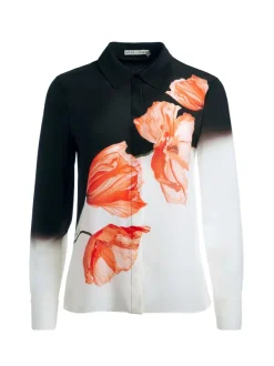 Alice and Olivia Brady Slim Button Down-Women Tops