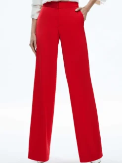 Alice and Olivia Calvin Wide Leg Baggy Trouser-Women Pants