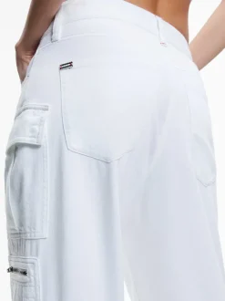 Alice and Olivia Cay Baggy Cargo Jeans-Women Pants