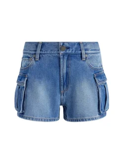 Alice and Olivia Cay Low Rise Cargo Short-Women Shorts