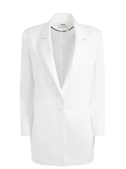 Alice and Olivia Colley Oversized Blazer-Women Jackets + Coats