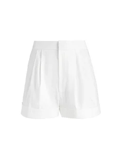 Alice and Olivia Conry Cuff Short-Women Shorts