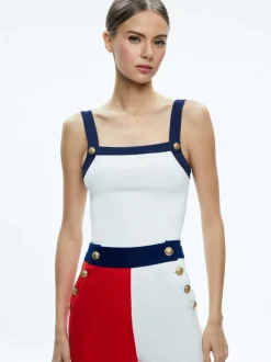 Alice and Olivia Dandi Tank-Women Tops