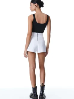 Alice and Olivia Donald High Waist Short-Women Shorts