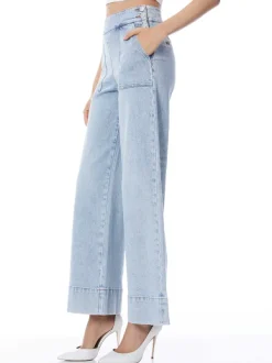 Alice and Olivia Donald High Waisted Jean-Women Pants
