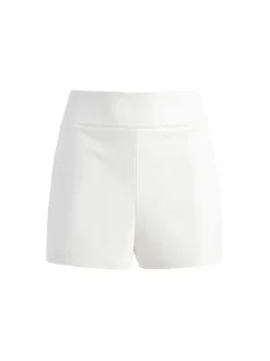 Alice and Olivia Donald Vegan Leather Short-Women Shorts