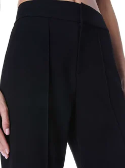 Alice and Olivia Dylan High Waisted Wide Leg Pant-Women Pants