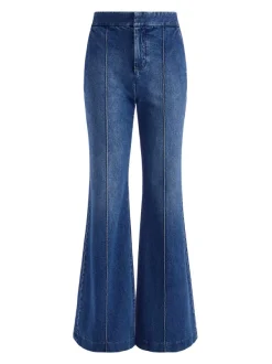 Alice and Olivia Dylan High Waisted Wide Leg Jean-Women Pants