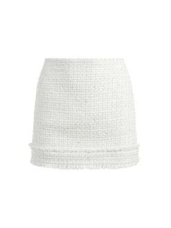 Alice and Olivia Ecenia Mini Skirt-Women Skirts