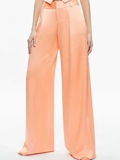 Alice and Olivia Eric Low Rise Pant-Women Pants