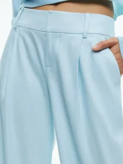 Alice and Olivia Eric Low Rise Pant-Women Pants