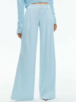 Alice and Olivia Eric Low Rise Pant-Women Pants