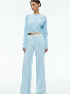 Alice and Olivia Eric Low Rise Pant-Women Pants