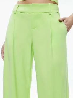 Alice and Olivia Eric Low Rise Pant-Women Pants