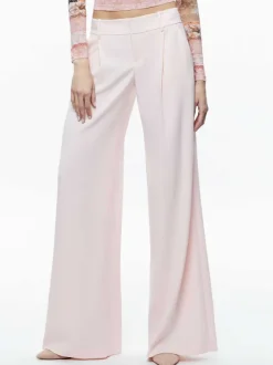 Alice and Olivia Eric Low Rise Pant-Women Pants