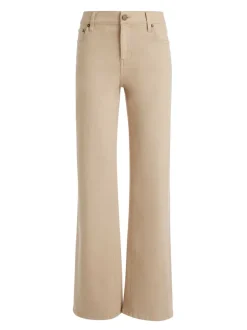 Alice and Olivia Ernie Low Rise Buckle Back Jean-Women Pants