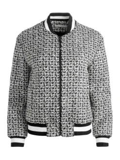 Alice and Olivia Felisa Varsity Bomber Jacket-Women Jackets + Coats