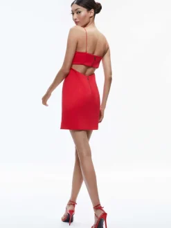 Alice and Olivia Fifi Mini Cami Dress-Women Dresses