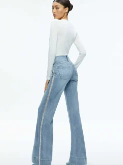 Alice and Olivia Fitted Tee-Women Tops